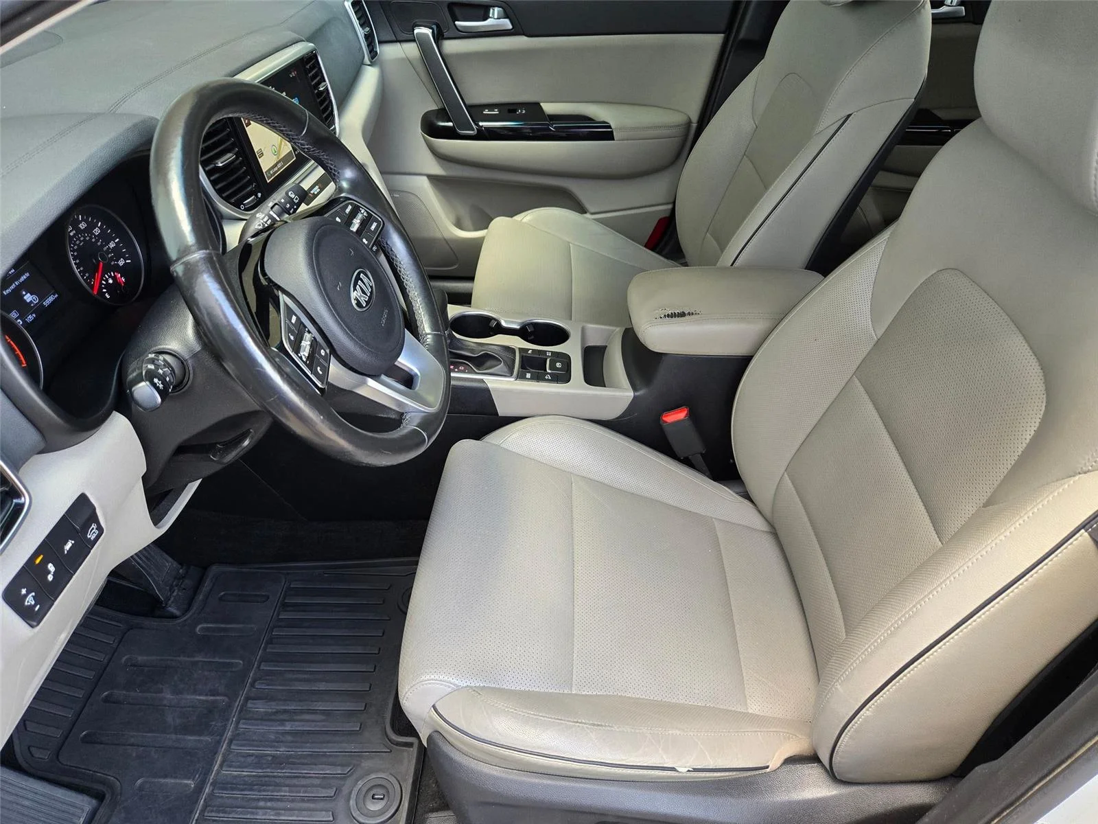 Used 2020 Snow White Pearl Kia EX image 11