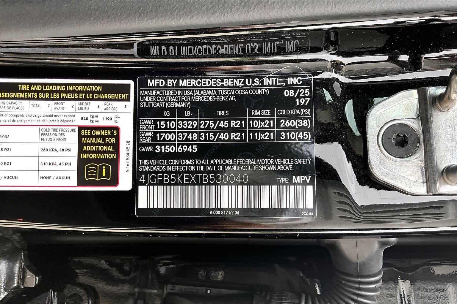 New 2026 Obsidian Black Metallic Mercedes-Benz GLE 450 image 23