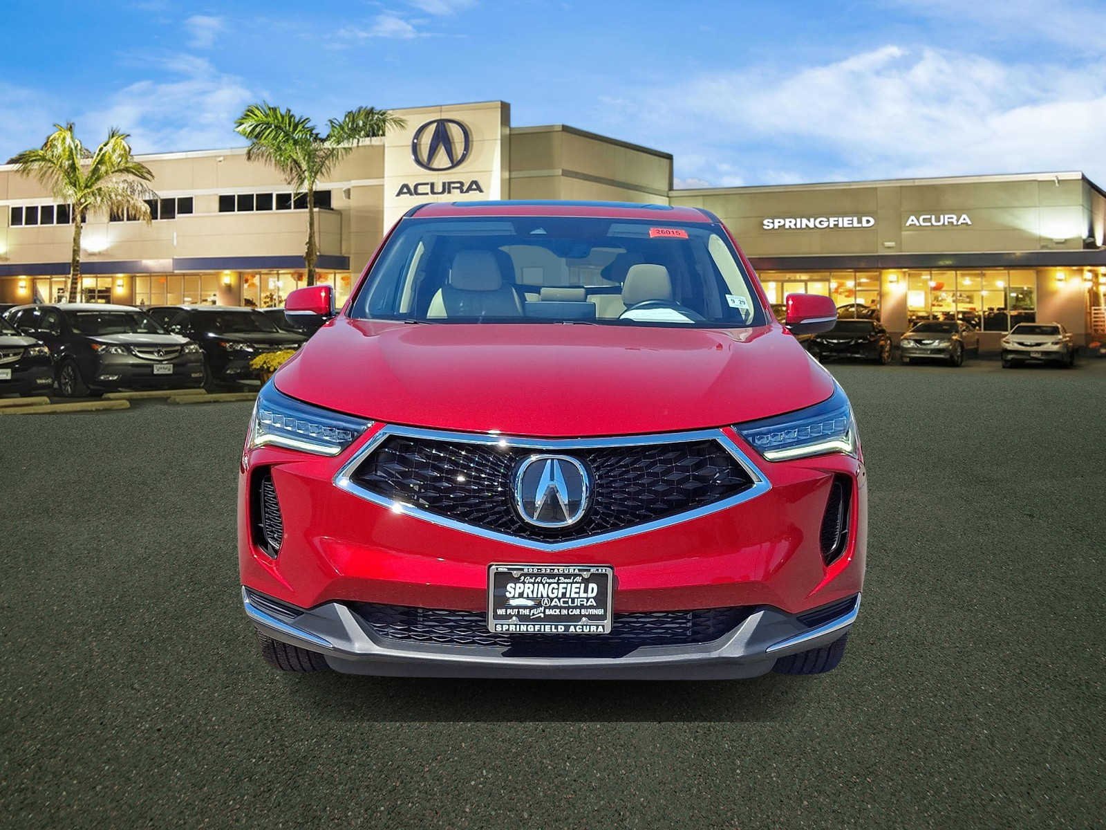 Certified Used 2024 Performance Red Pearl Acura SH-AWD image 2
