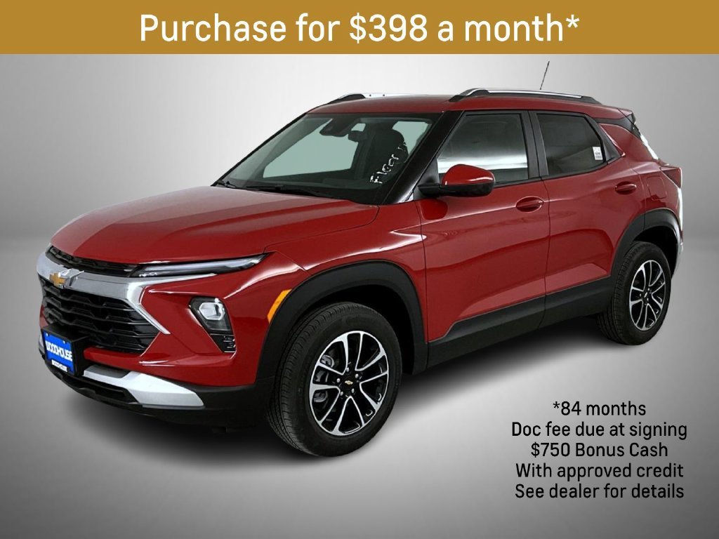 New 2026 Apex Red Chevrolet LT image 1