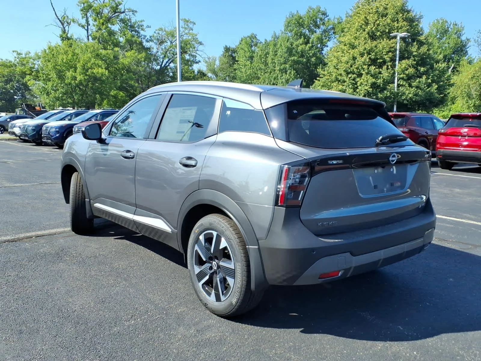 New 2026 Gun Metallic Nissan SV image 2