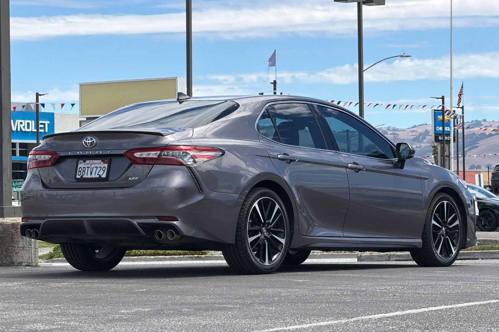 Used 2018 Gray Toyota XSE image 5