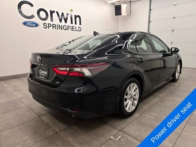 Used 2024 Midnight Black Metallic Toyota LE image 5