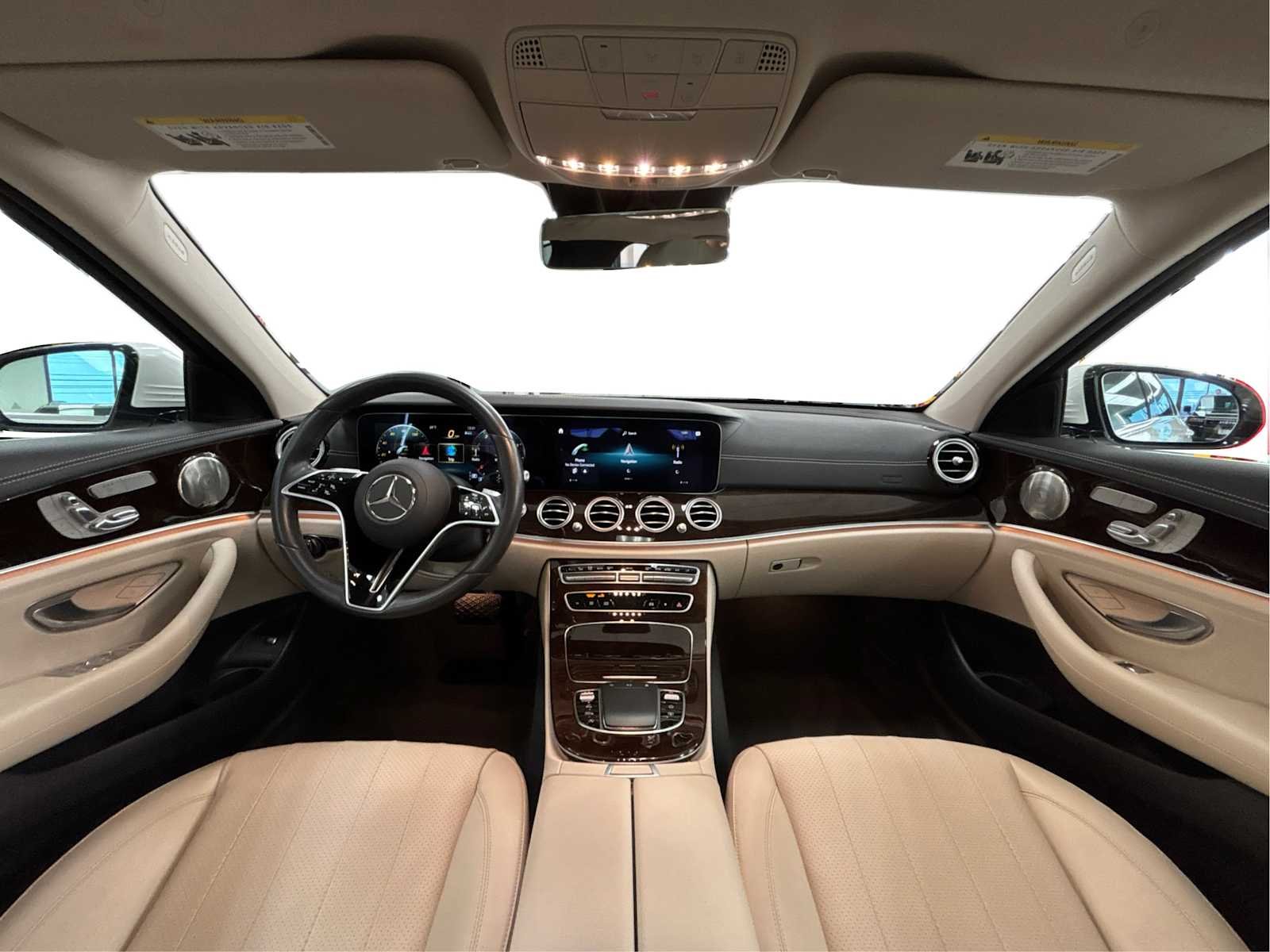 Used 2022 MANUFAKTUR Diamond White Mercedes-Benz E 350 image 26