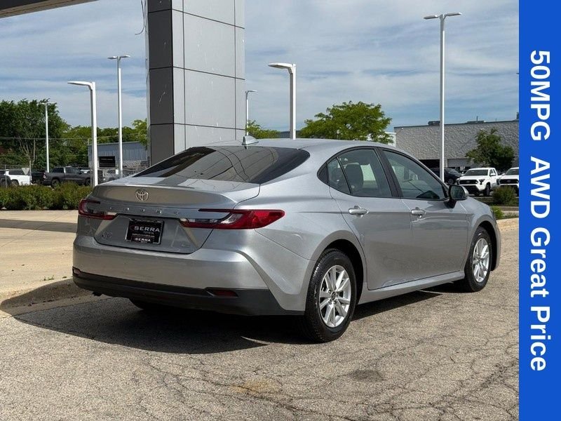 Used 2025 Celestial Silver Metallic Toyota LE image 3