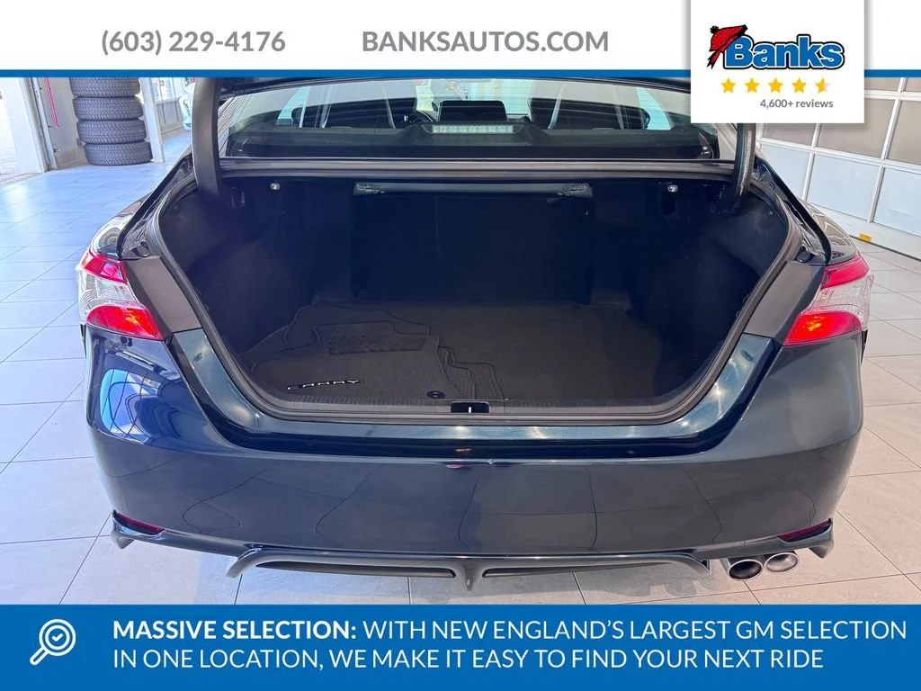 Certified Used 2020 Blue Toyota SE AWD image 8