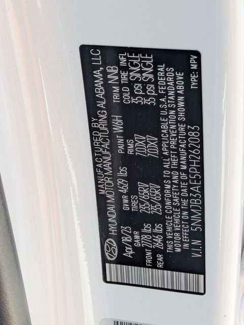 Used 2023 White Hyundai SEL image 29