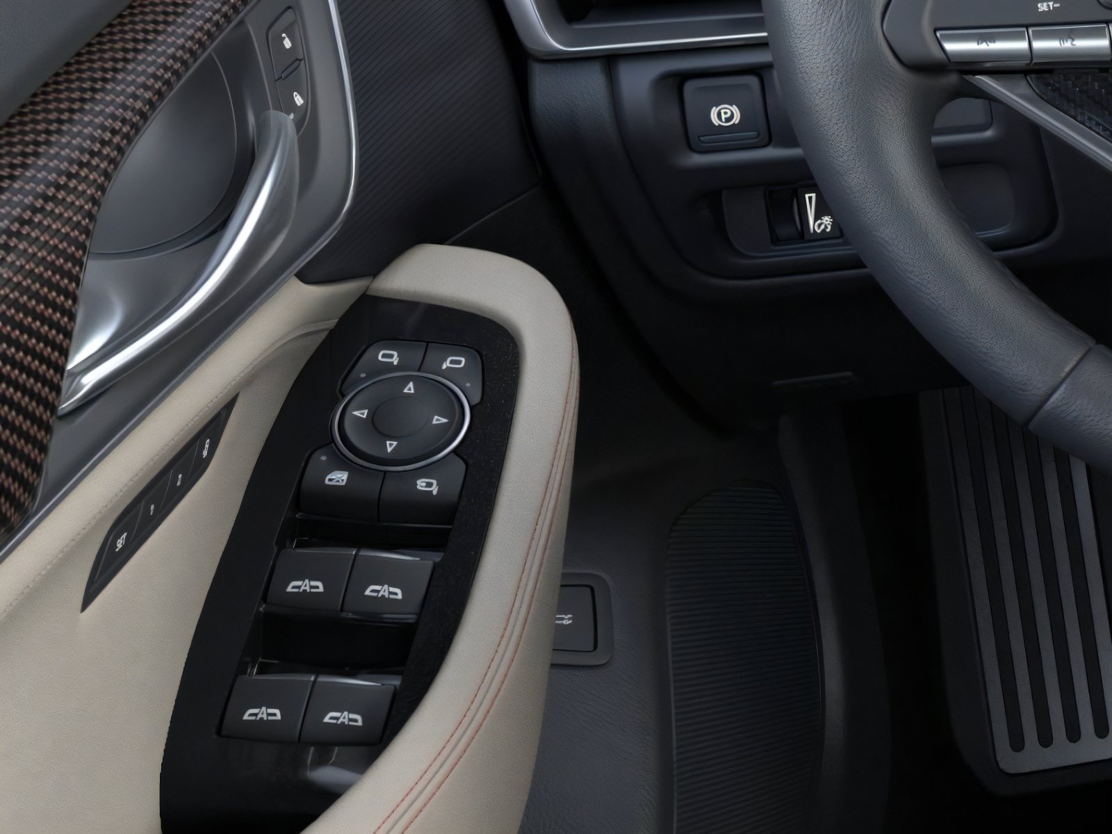 New 2026 Vibrant White Tricoat Cadillac Sport image 22