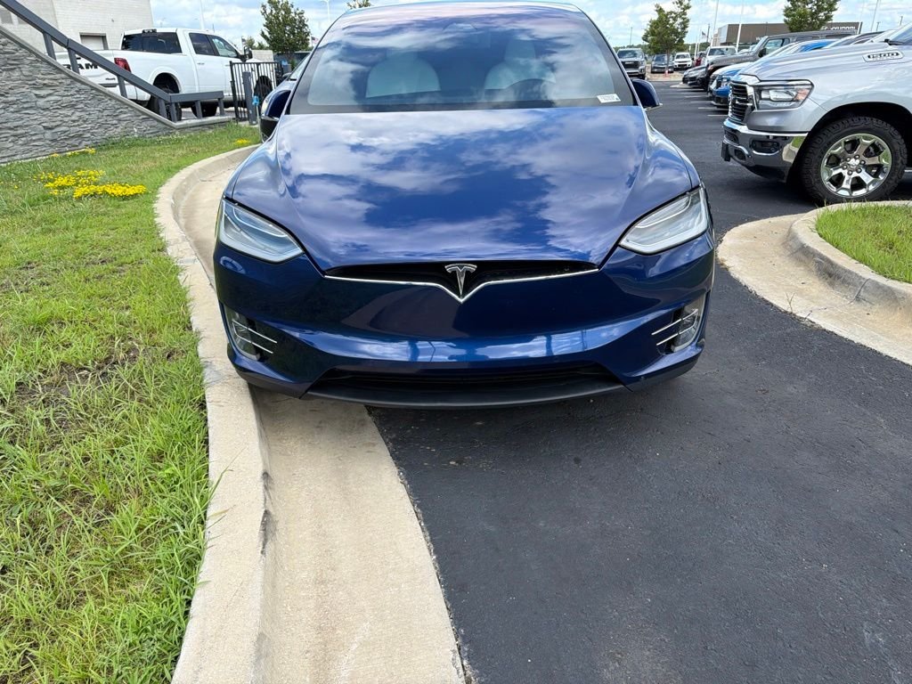 Used 2021 Tesla Model X Long Range Plus with VIN 5YJXCDE25MF319232 for sale in Kansas City, KS