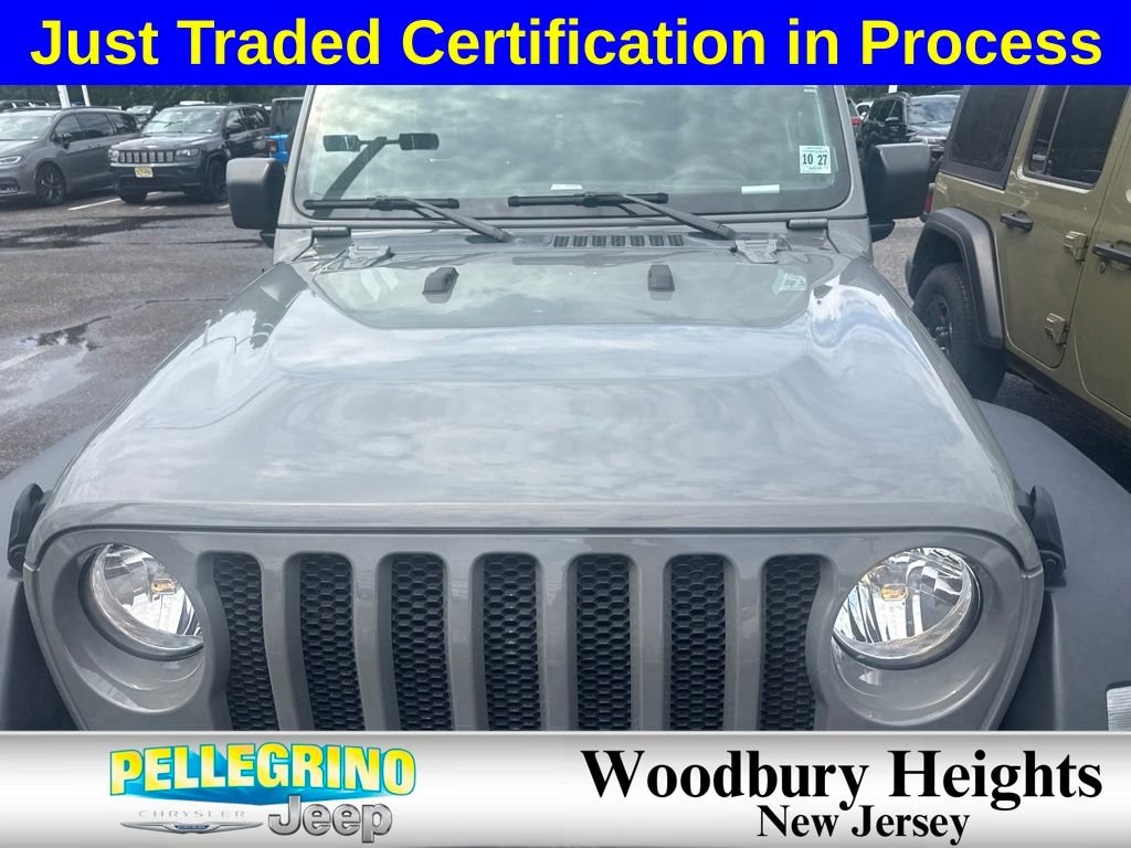 Certified Used 2023 Gray Jeep Sport S image 2