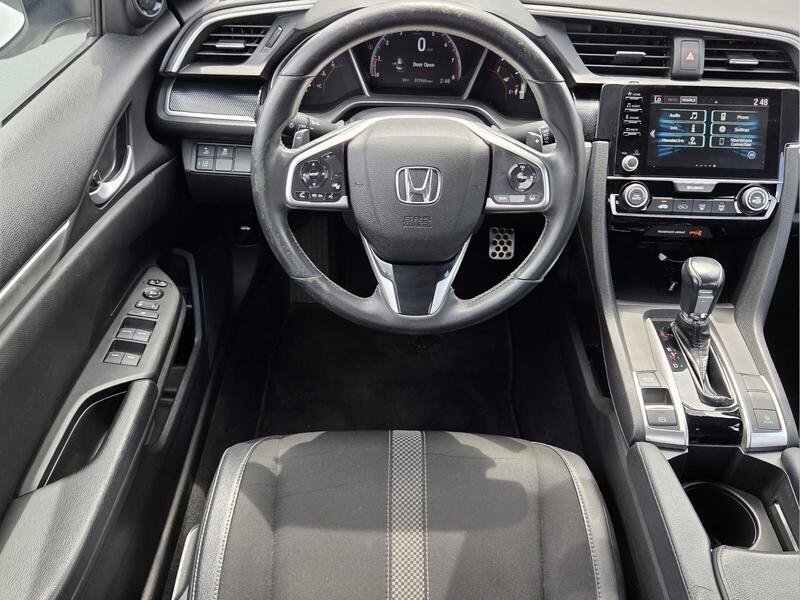 Used 2021 Platinum White Pearl Honda SPORT CVT image 13