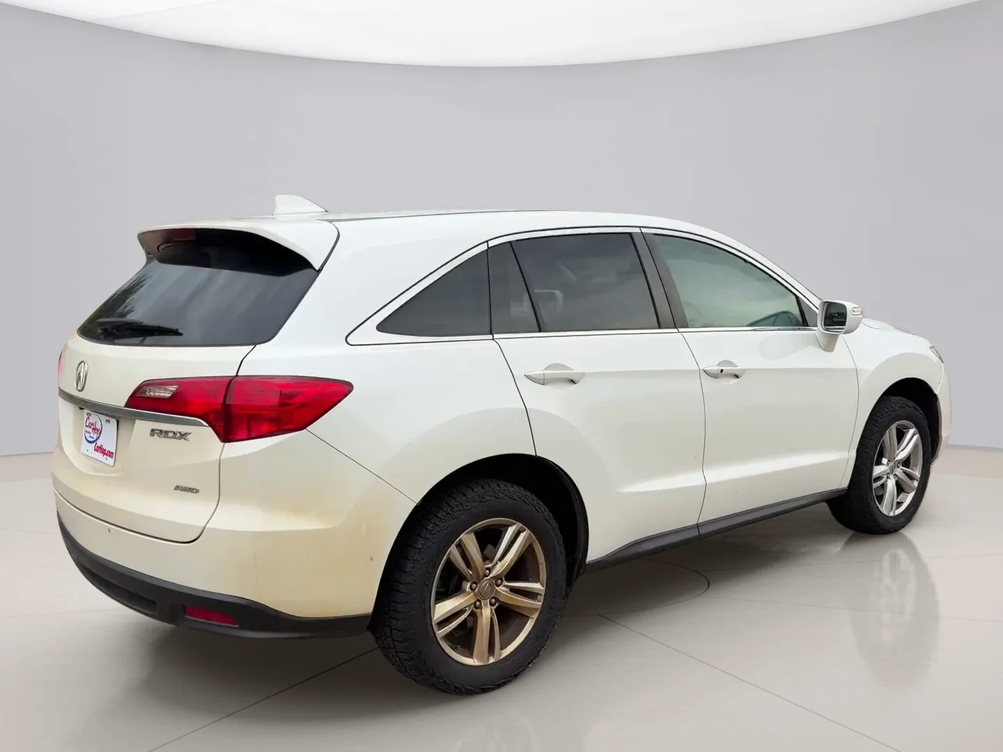 Used 2014 White Acura TECH PKG image 5