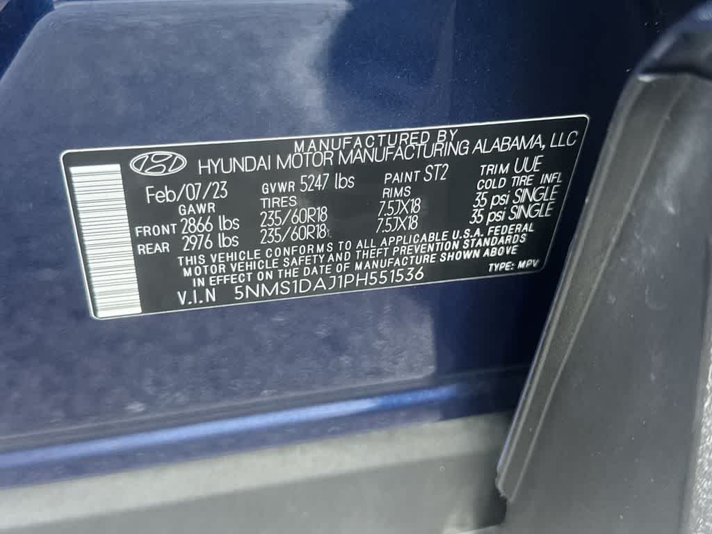 Used 2023 Stormy Sea Hyundai SE image 29