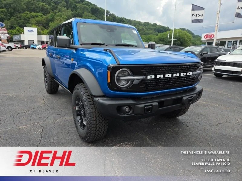 New 2026 Blue Ford Badlands image 1