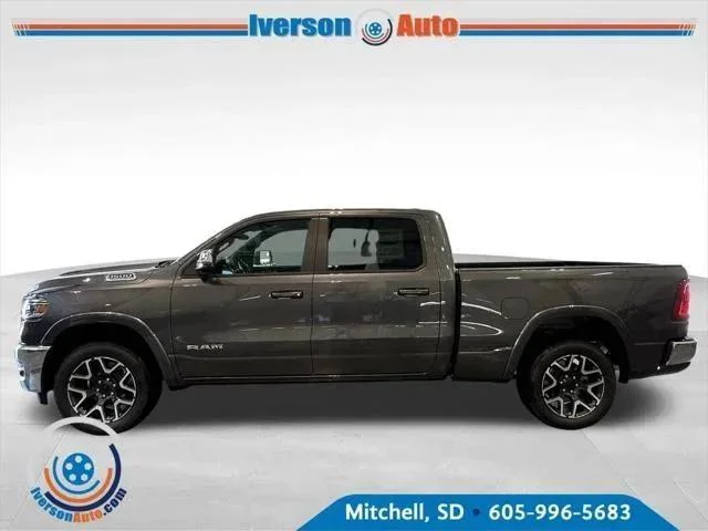 New 2026 Granite Crystal Metallic Clear-Coat Exterior Paint RAM LARAMIE image 4