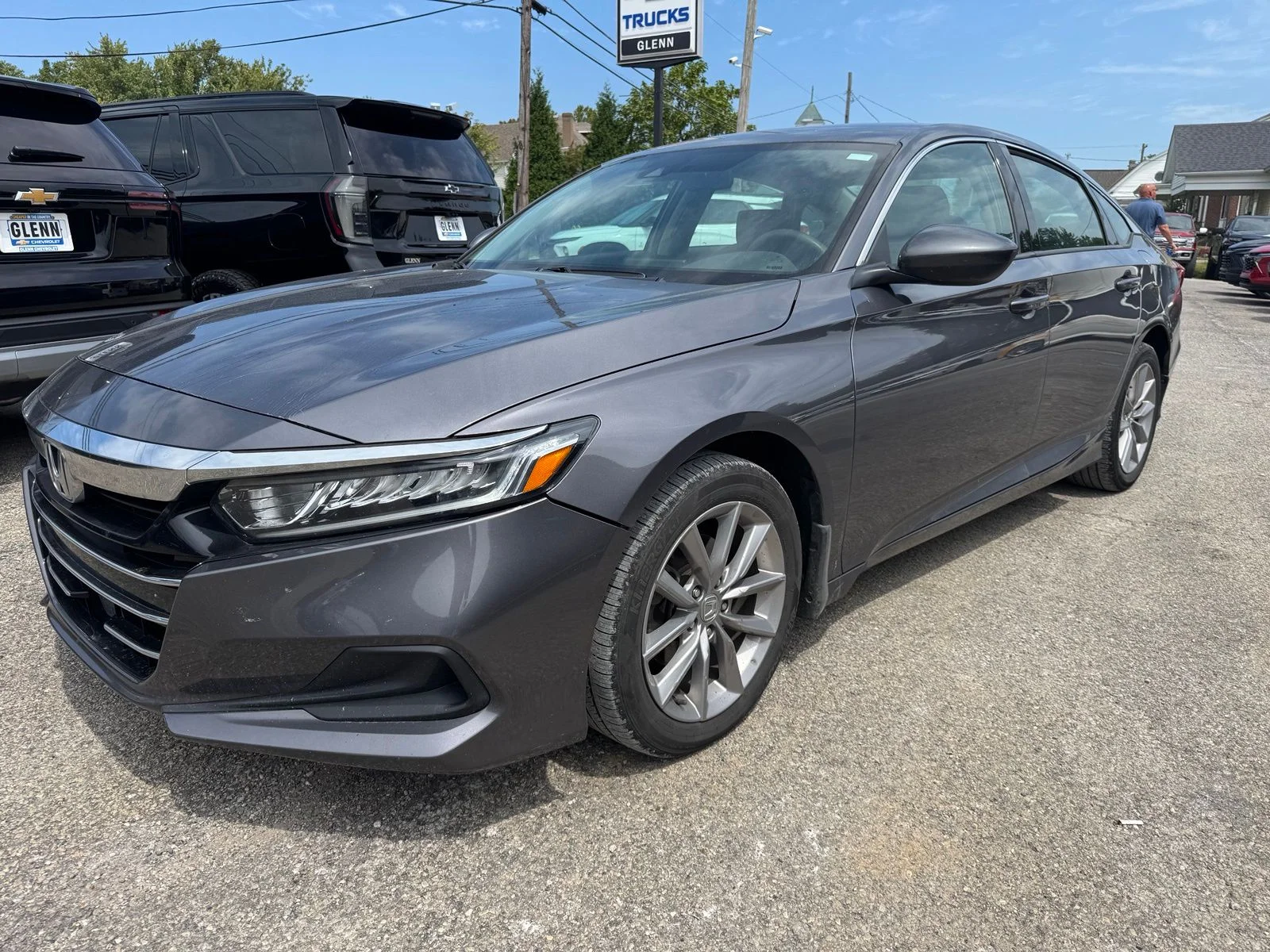 Used 2021 Honda Accord LX with VIN 1HGCV1F19MA018082 for sale in Eminence, KY