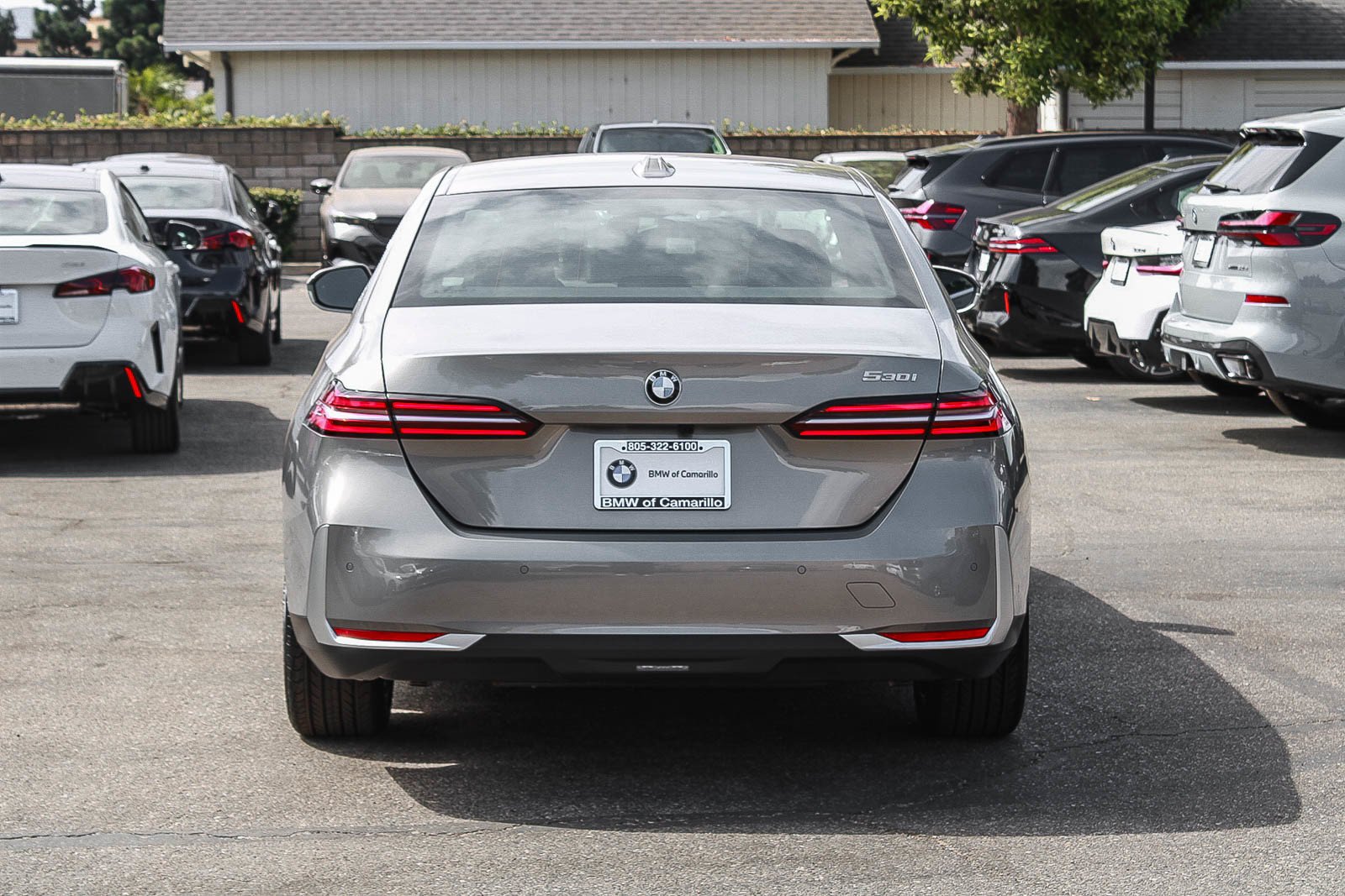 New 2027 Oxide Grey Metallic BMW 530i image 5