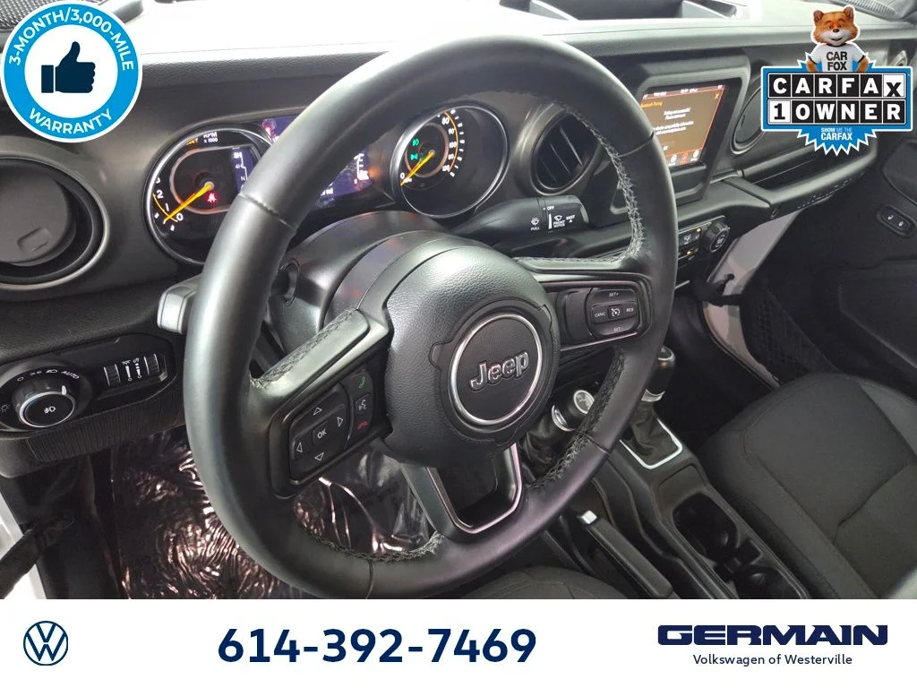 Used 2022 White Jeep Unlimited Sport S image 12