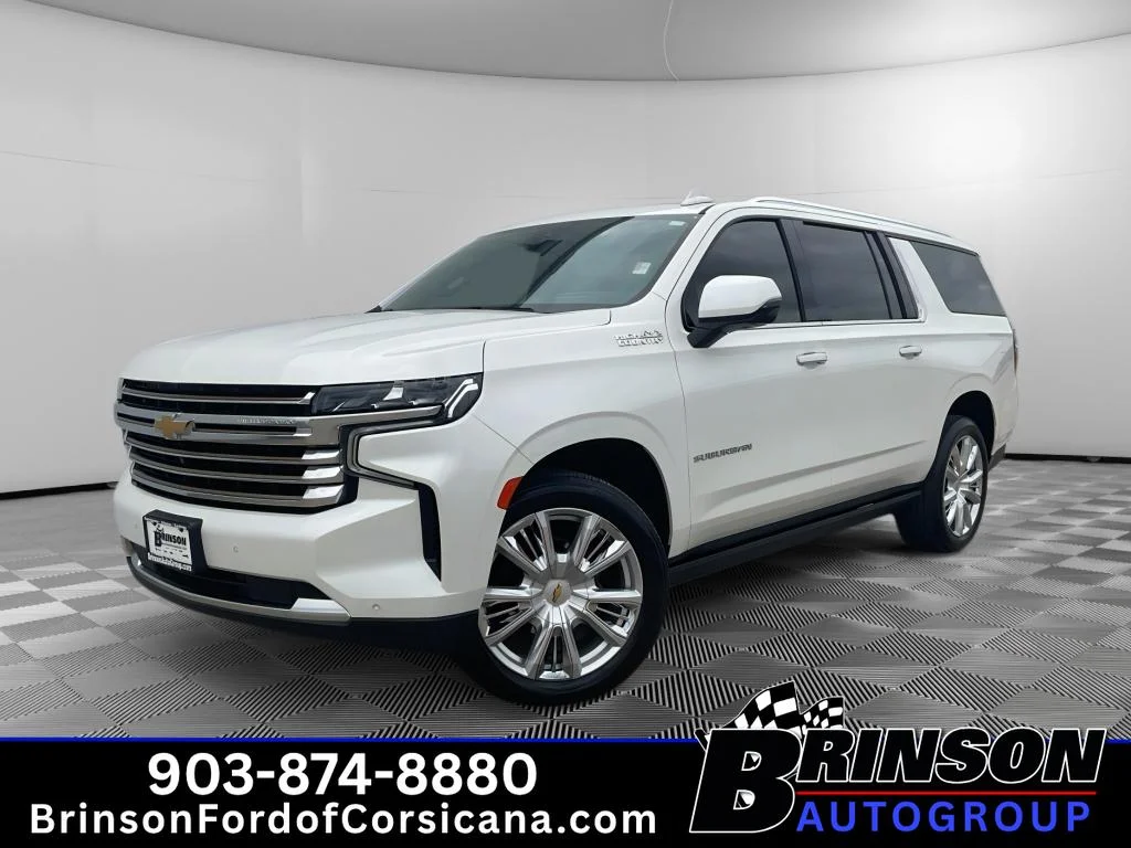 Used 2024 Iridescent Pearl Tricoat Chevrolet High Country image 1