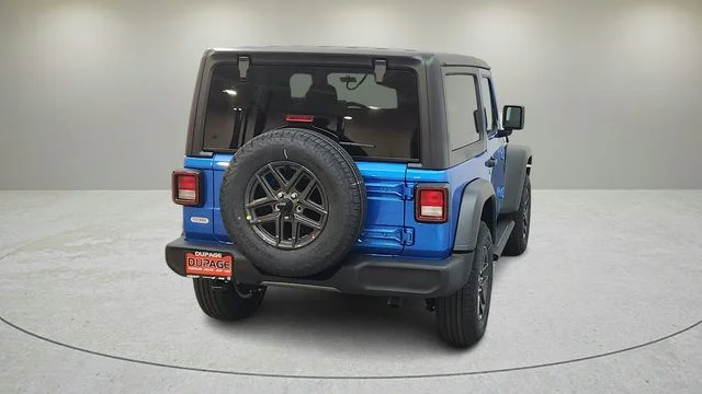 New 2026 Hydro Blue Pearl-Coat Exterior Paint Jeep Sport S image 9