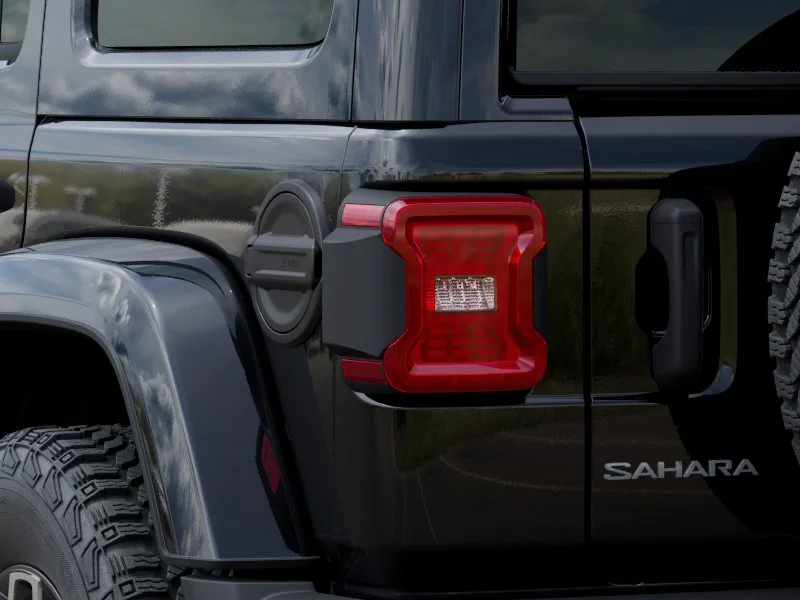 New 2026 Black Clear-Coat Exterior Paint Jeep 4-Door Sahara 4x4 image 35