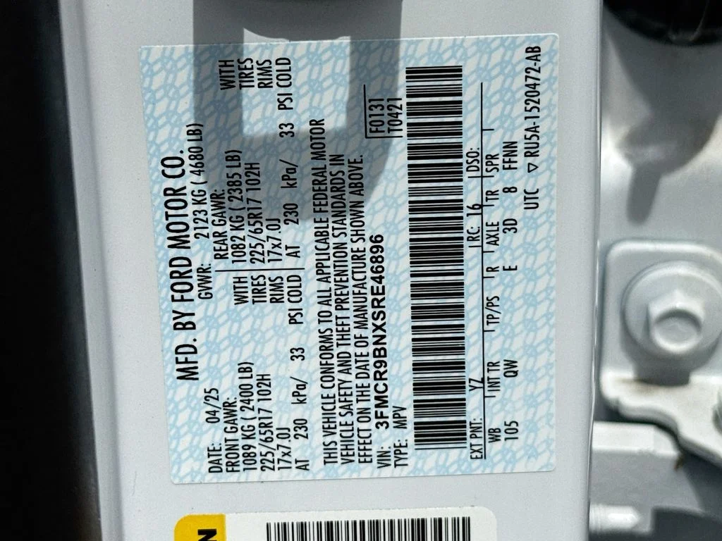 Certified Used 2025 White Ford Big Bend image 31