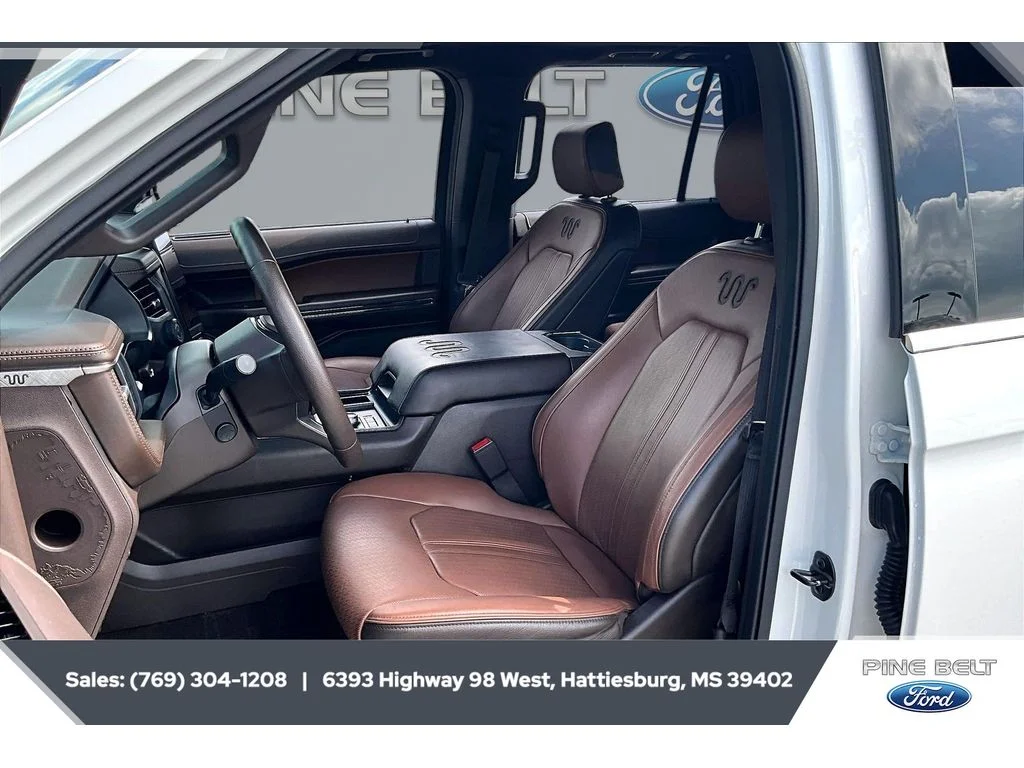Used 2022 Star White Metallic Tri-Coat Ford King Ranch image 18