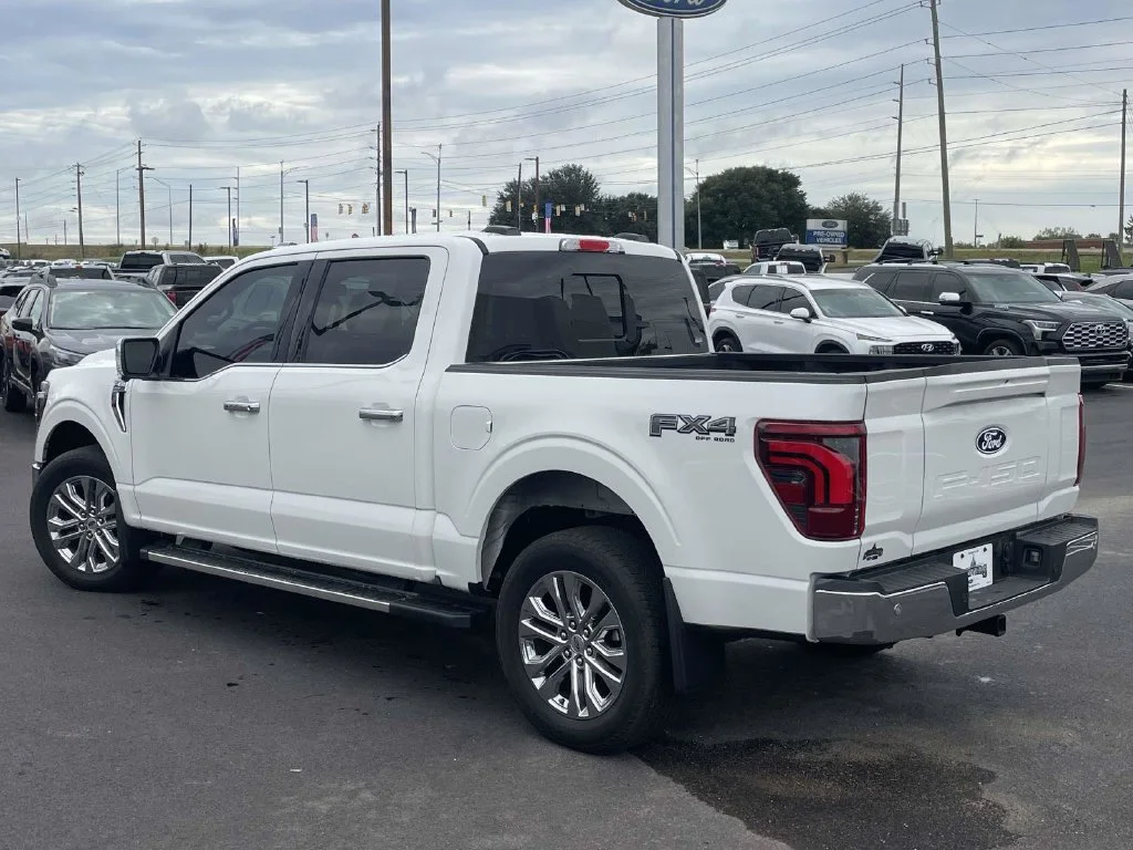 Certified Used 2025 White Ford Lariat image 5