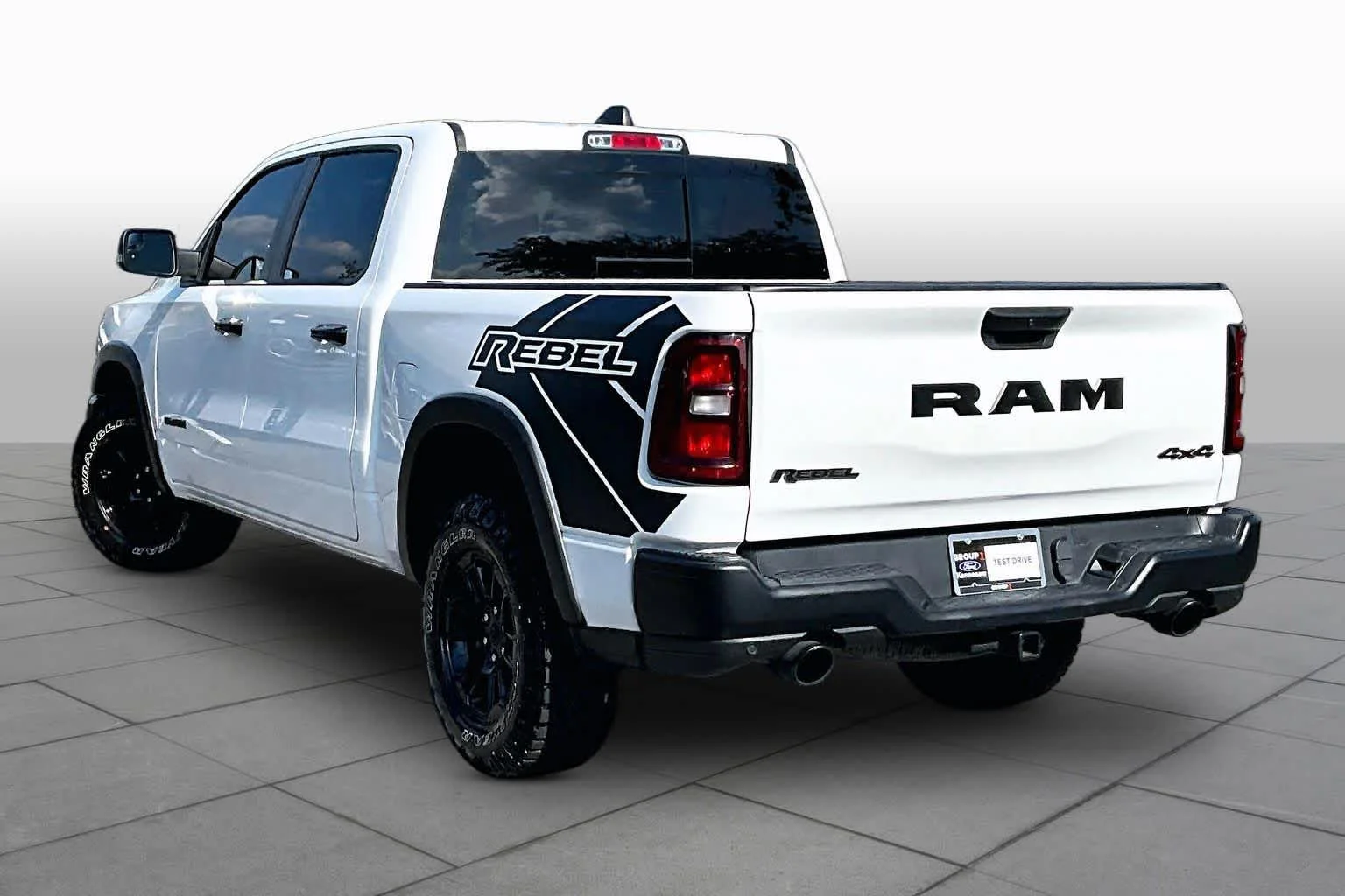 Used 2025 Bright White Clearcoat Ram Rebel image 12