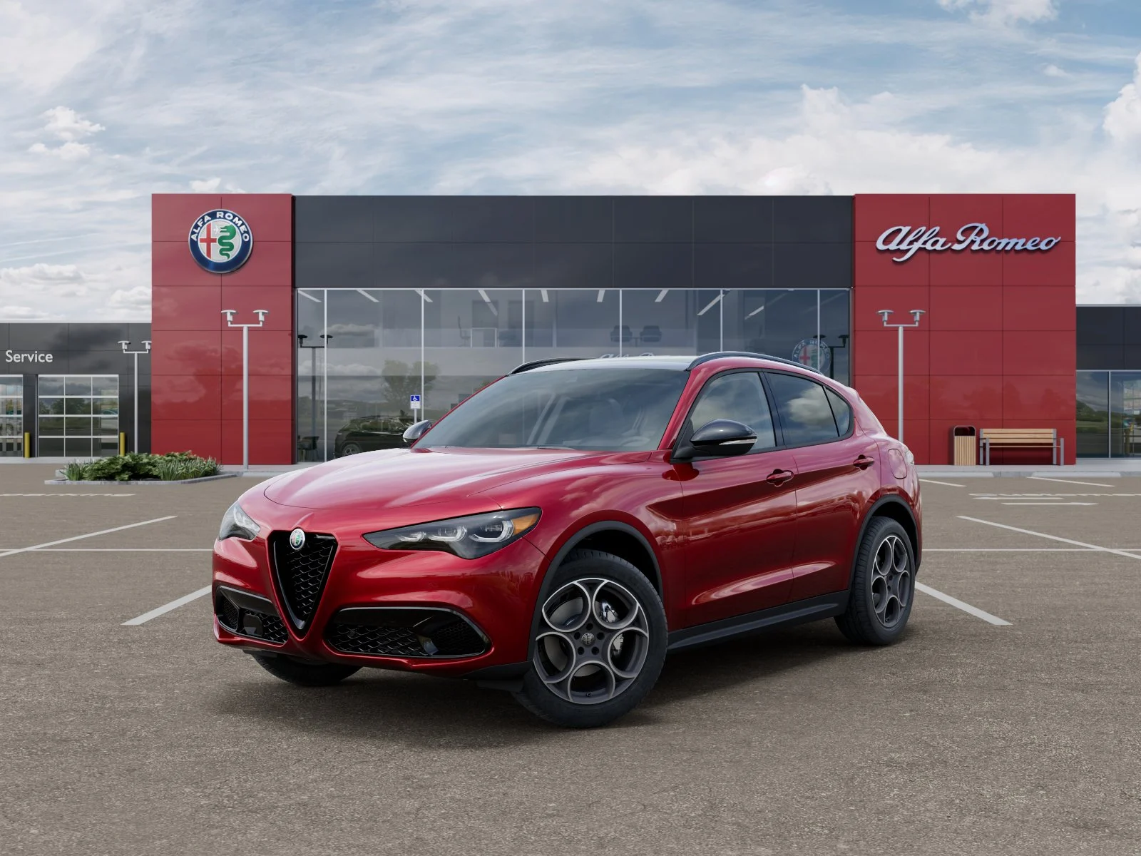 New 2025 Red Alfa Romeo Base image 28