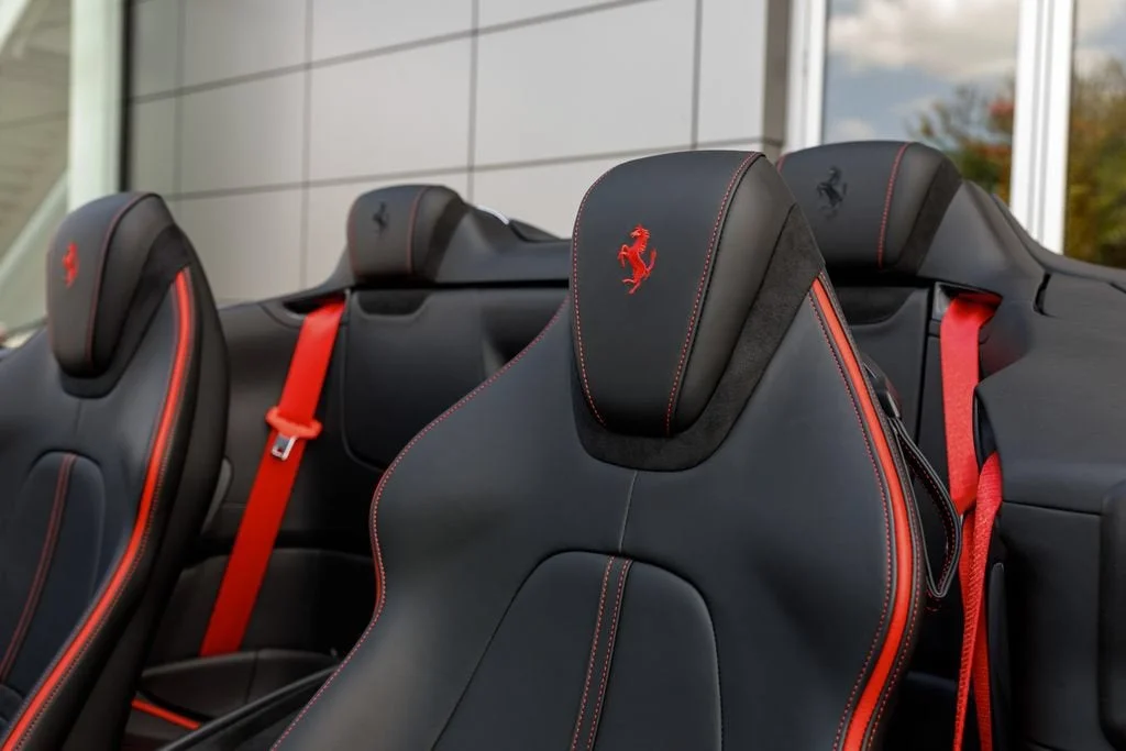Used 2025 Rosso Corsa Ferrari Spider image 21