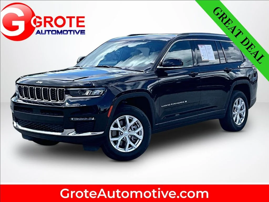 Used 2023 Black Jeep Limited image 1