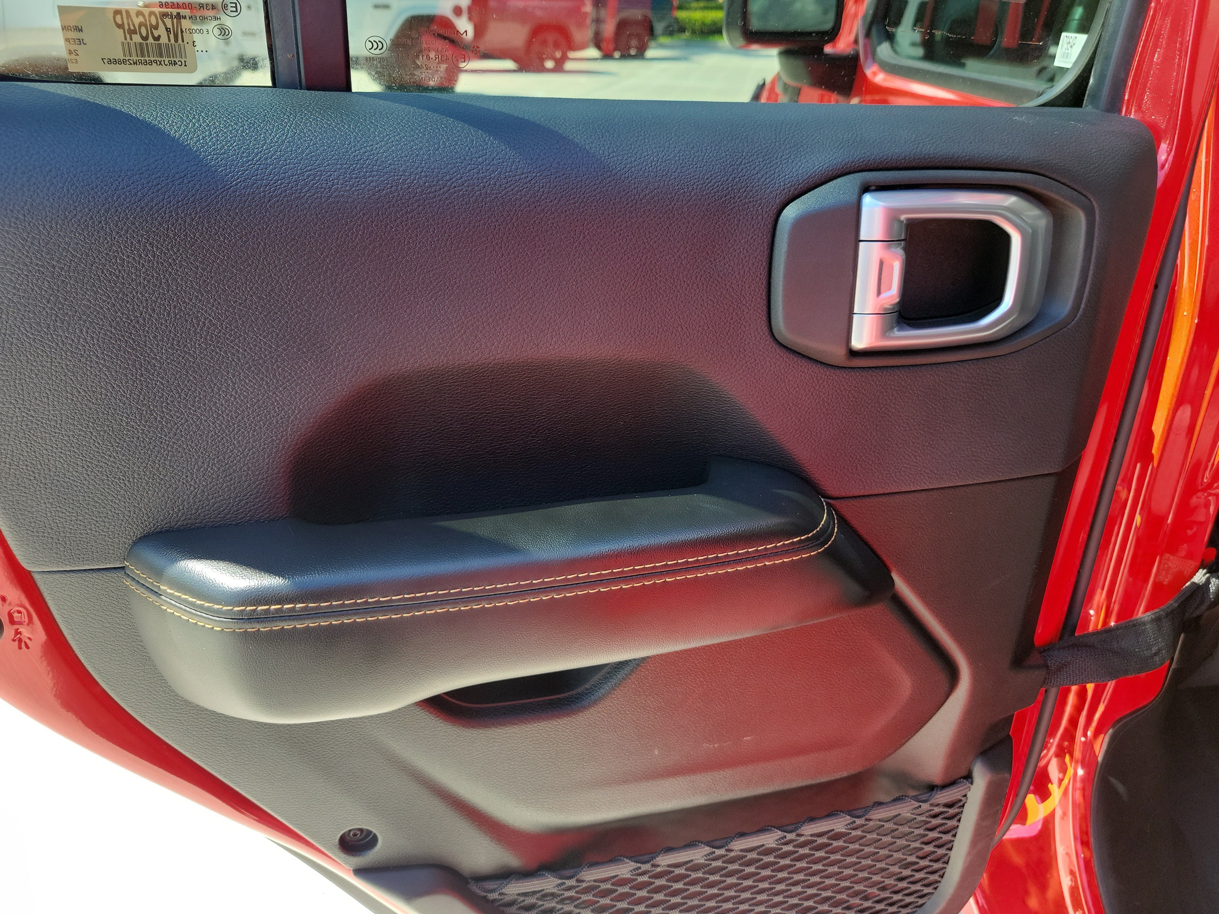 Used 2024 Firecracker Red Clearcoat Jeep Sahara image 13