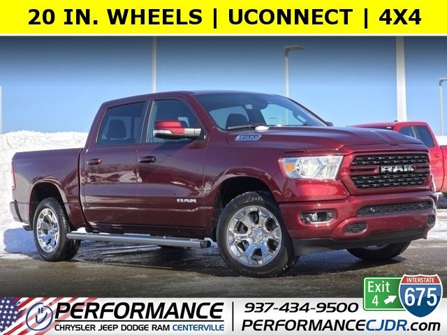 Used 2022 Delmonico Red Pearlcoat Ram Big Horn/Lone Star image 1