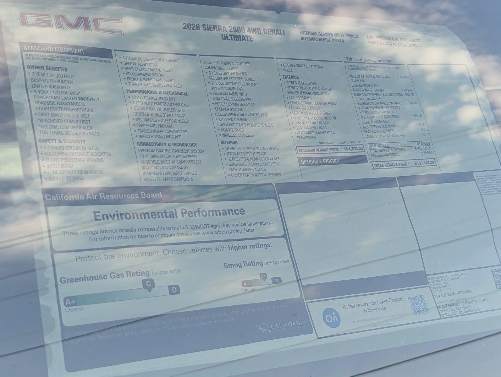 New 2026 Glacier White Tricoat GMC Denali Ultimate image 39