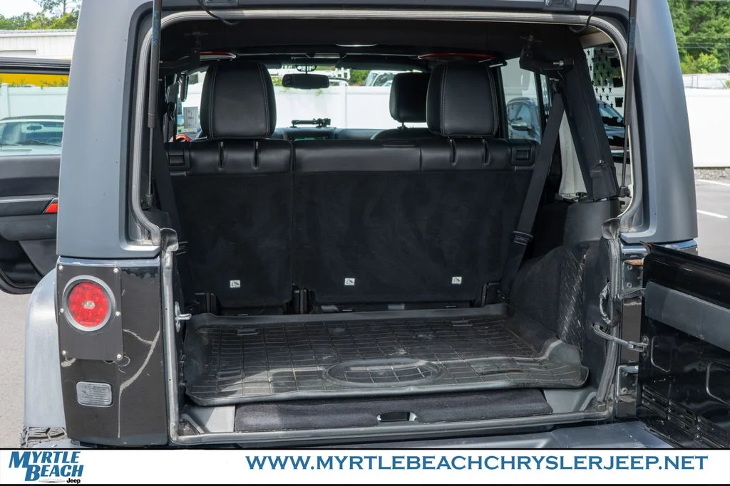 Used 2017 Black Clearcoat Jeep Unlimited Rubicon image 29