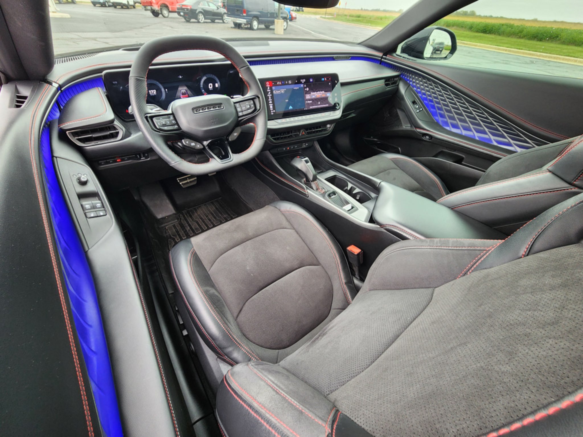 Used 2024 Diamond Black Crystal Pearlcoat Dodge Scat Pack image 11