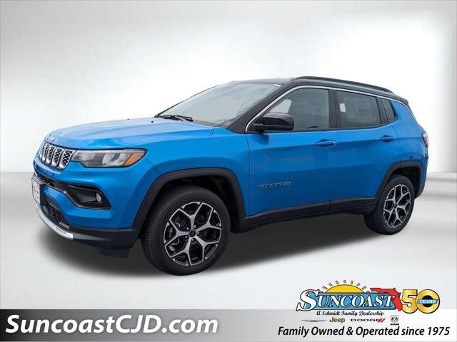 New 2026 Hydro Blue Pearl-Coat Exterior Paint Jeep Limited image 27