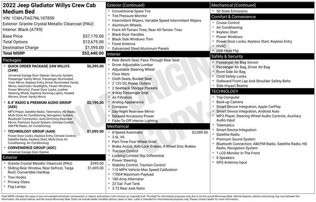 Used 2022 Gray Jeep Willys image 18