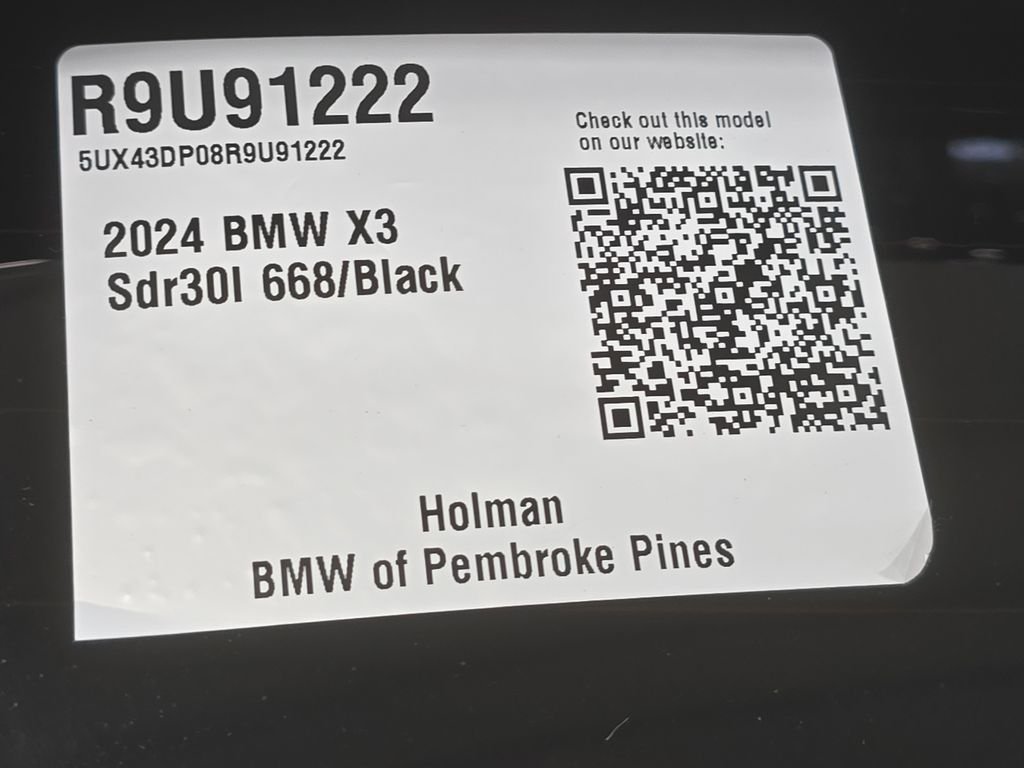 Certified Used 2024 Jet Black BMW sDrive30i image 28