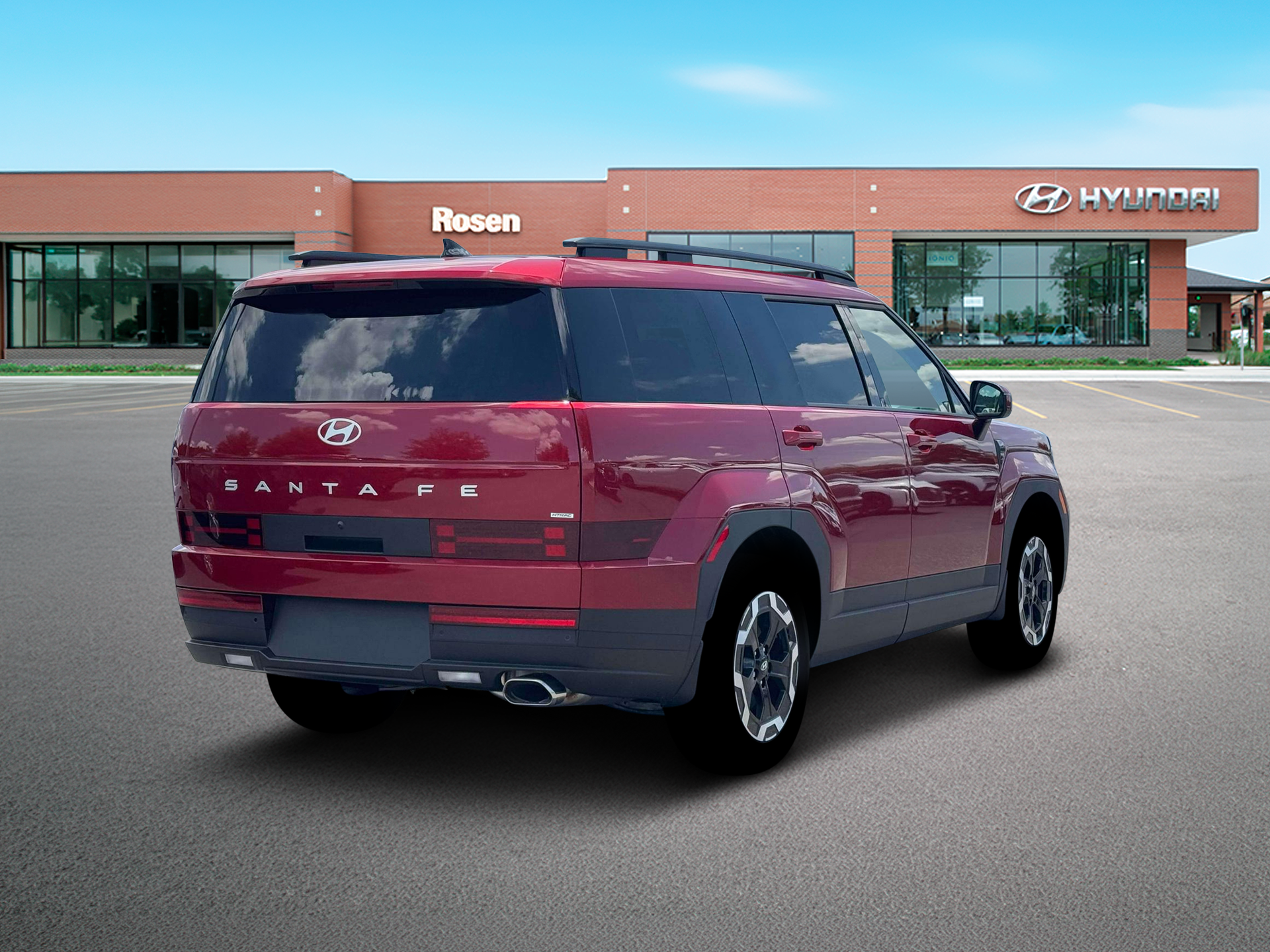 New 2026 Red Hyundai SEL AWD image 7