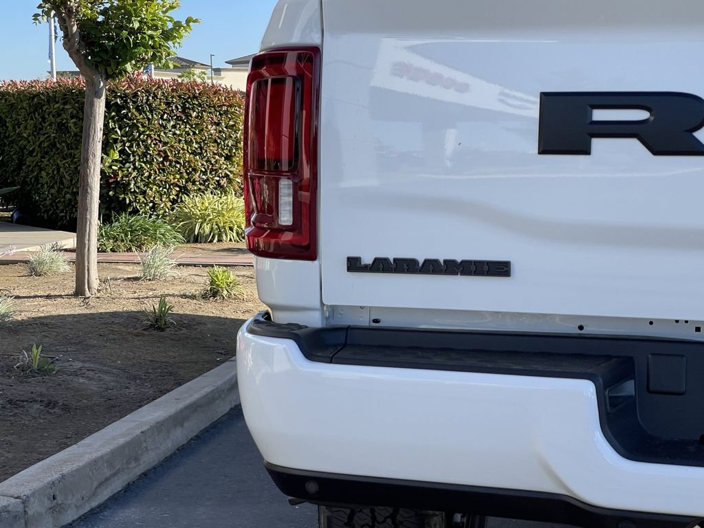 New 2026 Bright White Clear-Coat Exterior Paint RAM Laramie image 10