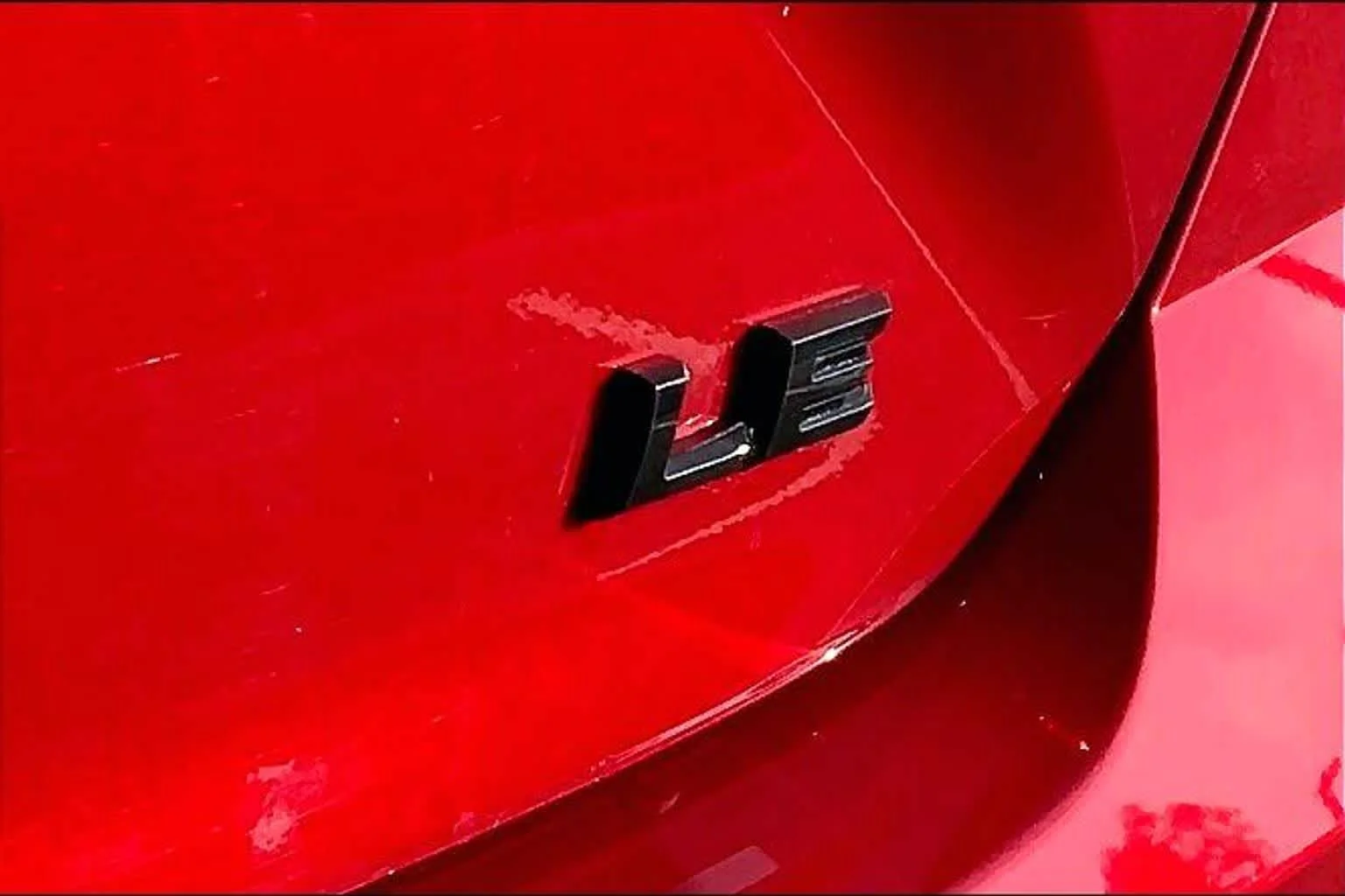 Certified Used 2025 Supersonic Red Toyota LE image 9