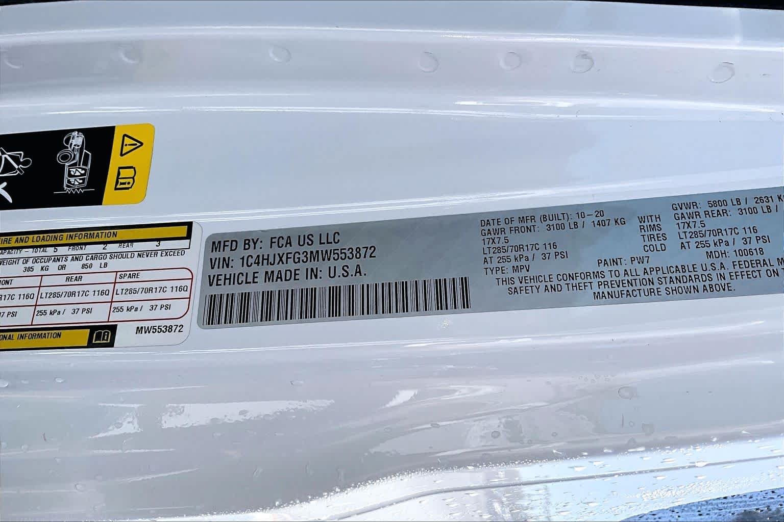 Used 2021 Bright White Clearcoat Jeep Unlimited Rubicon image 35