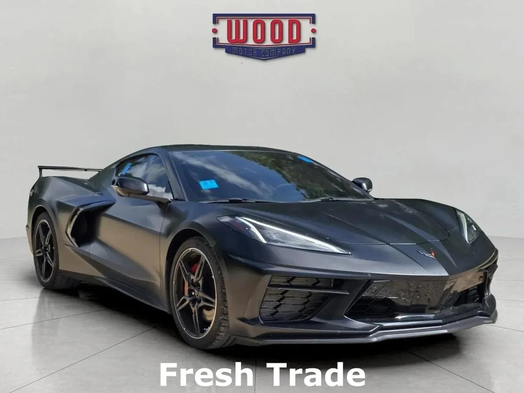 Used 2023 Arctic White Chevrolet Stingray image 1