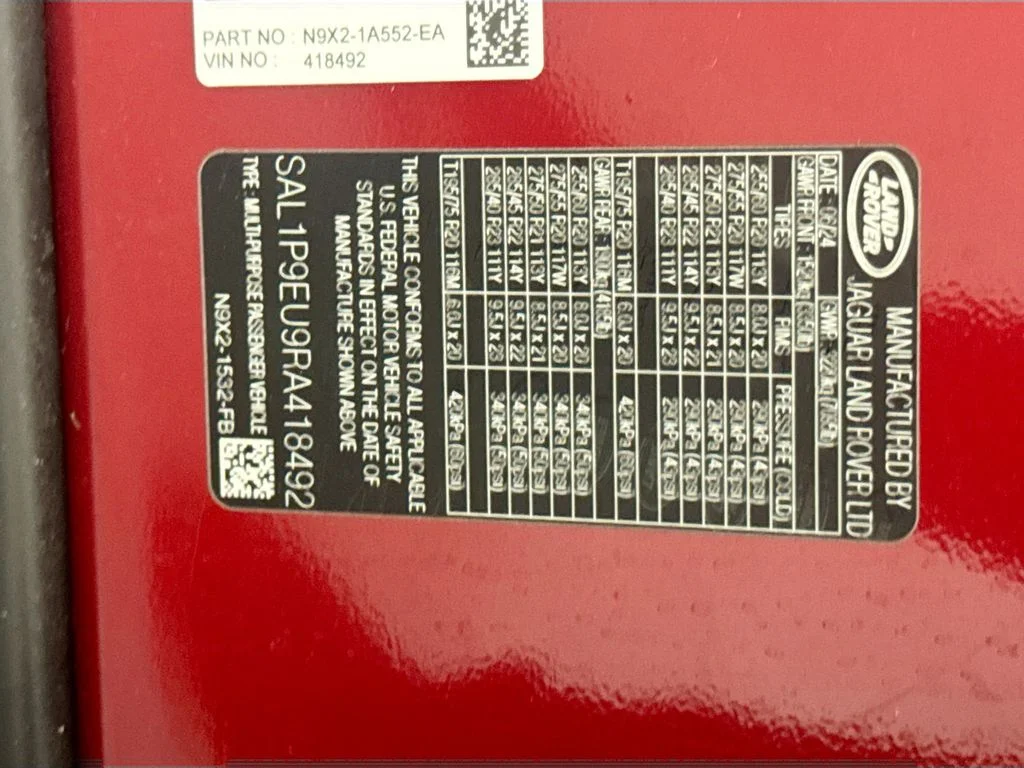 Used 2024 Red Land Rover SE image 33