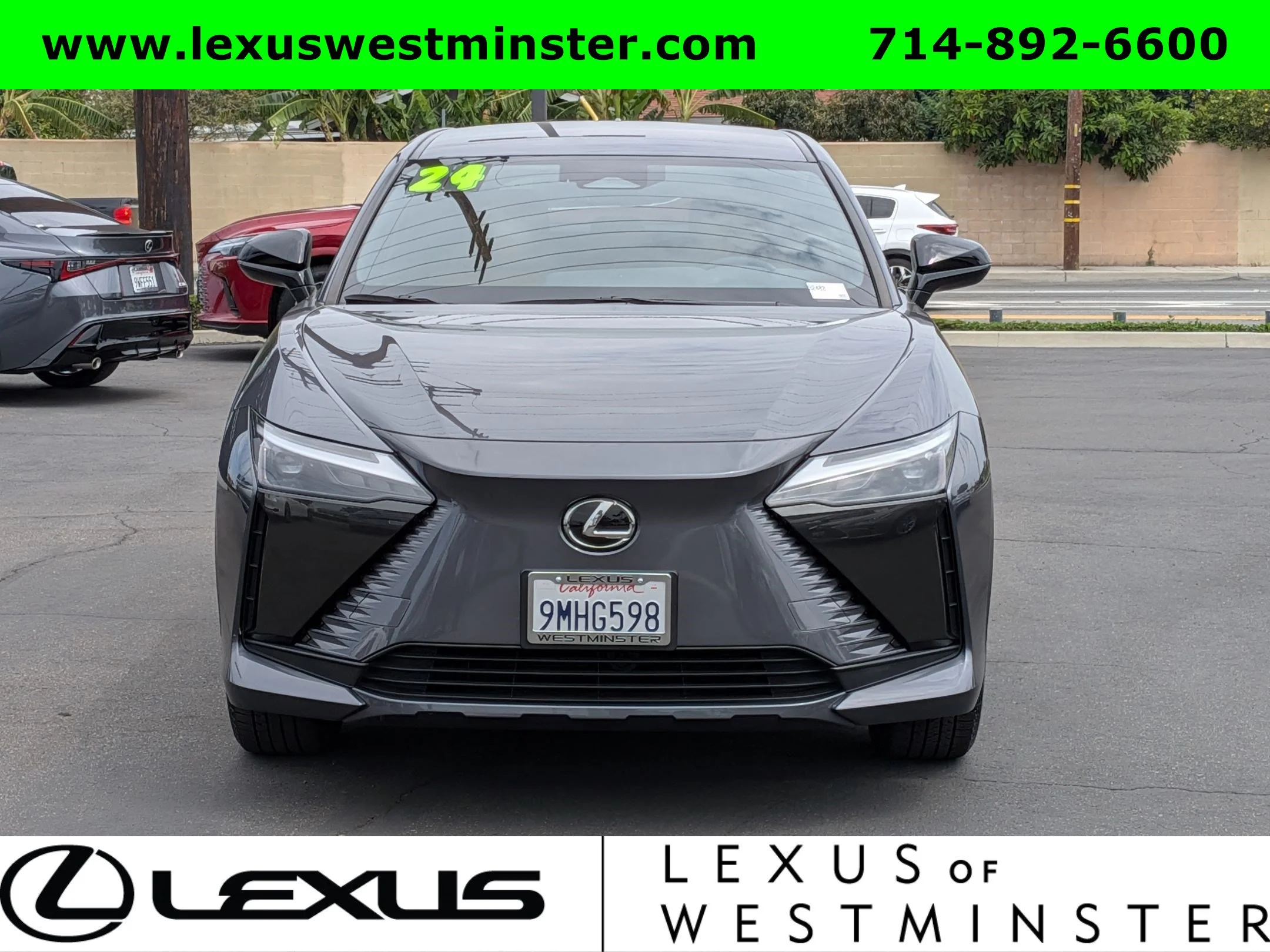 Certified 2024 Lexus RZ Premium with VIN JTJABABB9RA004166 for sale in Westminster, CA