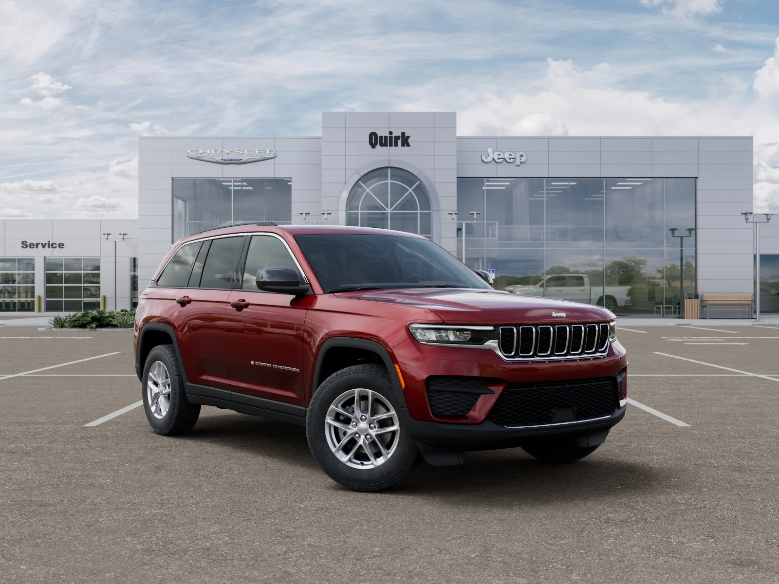 New 2026 Velvet Red Pearl-Coat Exterior Paint Jeep Laredo X image 31