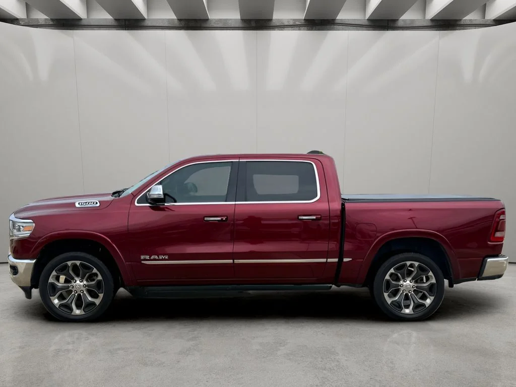 Used 2021 Delmonico Red Pearlcoat Ram Limited image 2