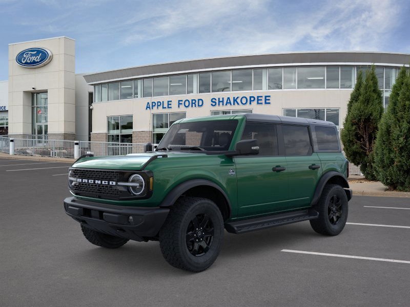 Used 2025 Ford Bronco 4-Door Outer Banks with VIN 1FMEE8BP4SLB76689 for sale in Shakopee, Minnesota